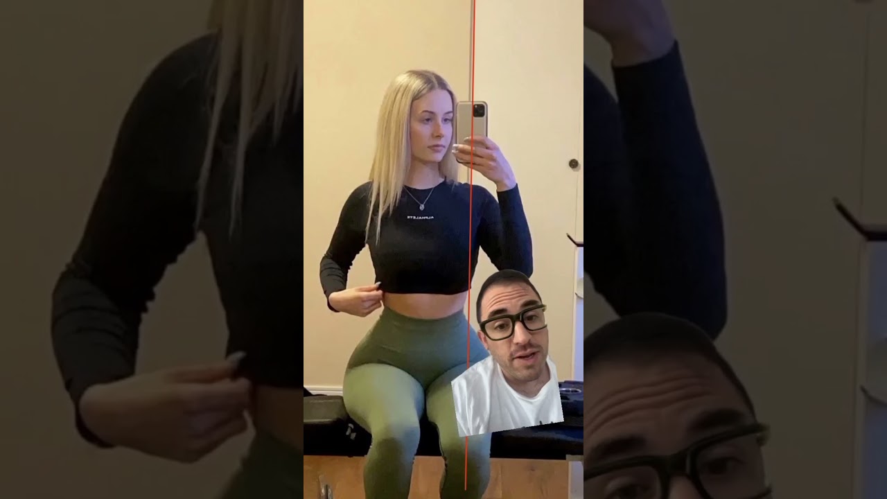 Personal Trainer edits her photos?! 😂 