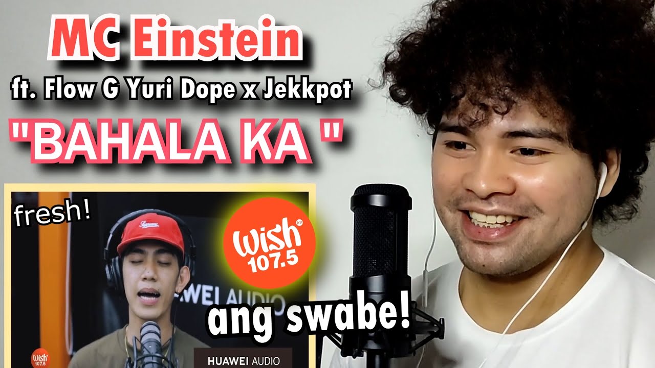 SINGER reacts to MC Einstein ft Flow G Yuri Dope and Jekkpot Bahala Ka LIVE Wish 1075 Bus