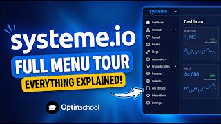 Systeme.io Tutorial for Beginners (2026) | Full Dashboard Walkthrough