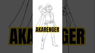 AKARENGER from Himitsu Sentai Gorenger #tokusatsu