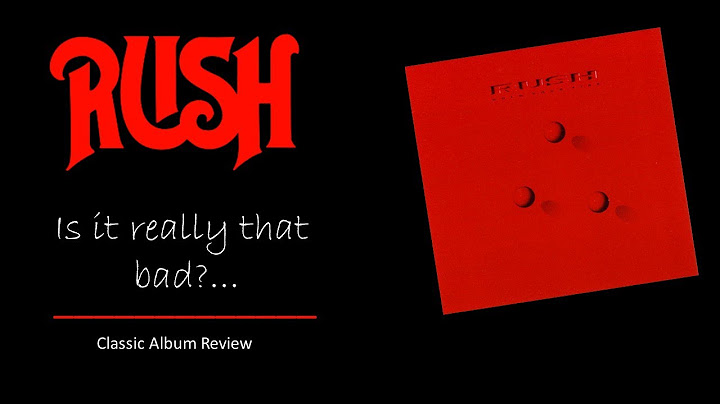 Rush: 'Hold Your Fire' - is it really that bad?