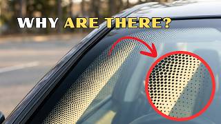 Why Are There Black Dots Around Car Windshields?
