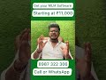 MLM SOFTWARE AT ₹11,000. ANY PLAN- MATRIX, BINARY. CRYPTO, ROI, ETC. CONTACT 8987322306