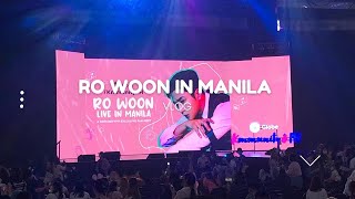 We saw RO WOON! Our first Fan Meeting in Manila| Part 1 #RowoonFanmeet