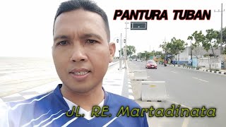 Kota tuban kota yang indah, JL. RE. Martadinata sangat dekat dengan pantai