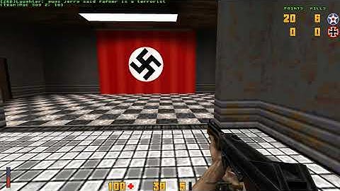 Quake 2: DDay Invade7 Furherbunker Allies vs Axis