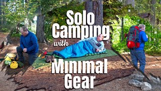 Solo Camping with Minimal Gear | Sleeping Under the Stars!