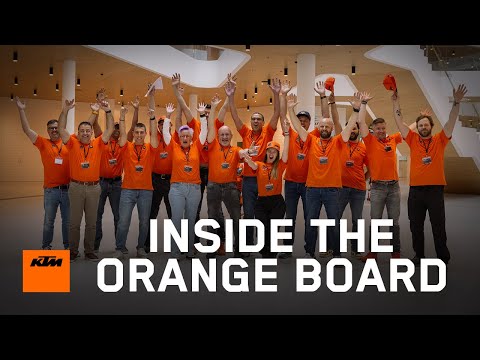 The ORANGE BOARD is here – welcome to KTM