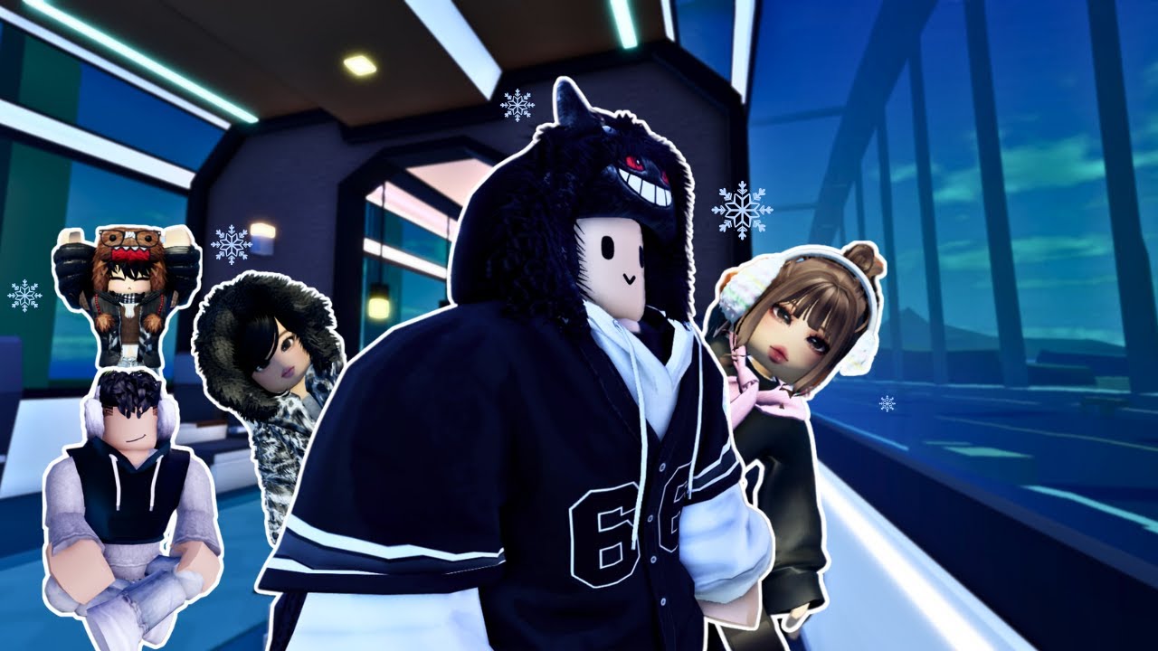 KELUARGA BOKIR NAIK KERETA MENUJU RUMAH ES BERSALJU 🥶❄️☃️ | LIVETOPIA RP Roblox Indonesia