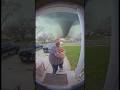 Man with KFC Bucket Gets Sucked Up Into a Tornado 🍗🌪️ #KFC #Tornado #RingCamera