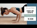 Pilates renforcement haut du corps  15min  lastique ou haltres
