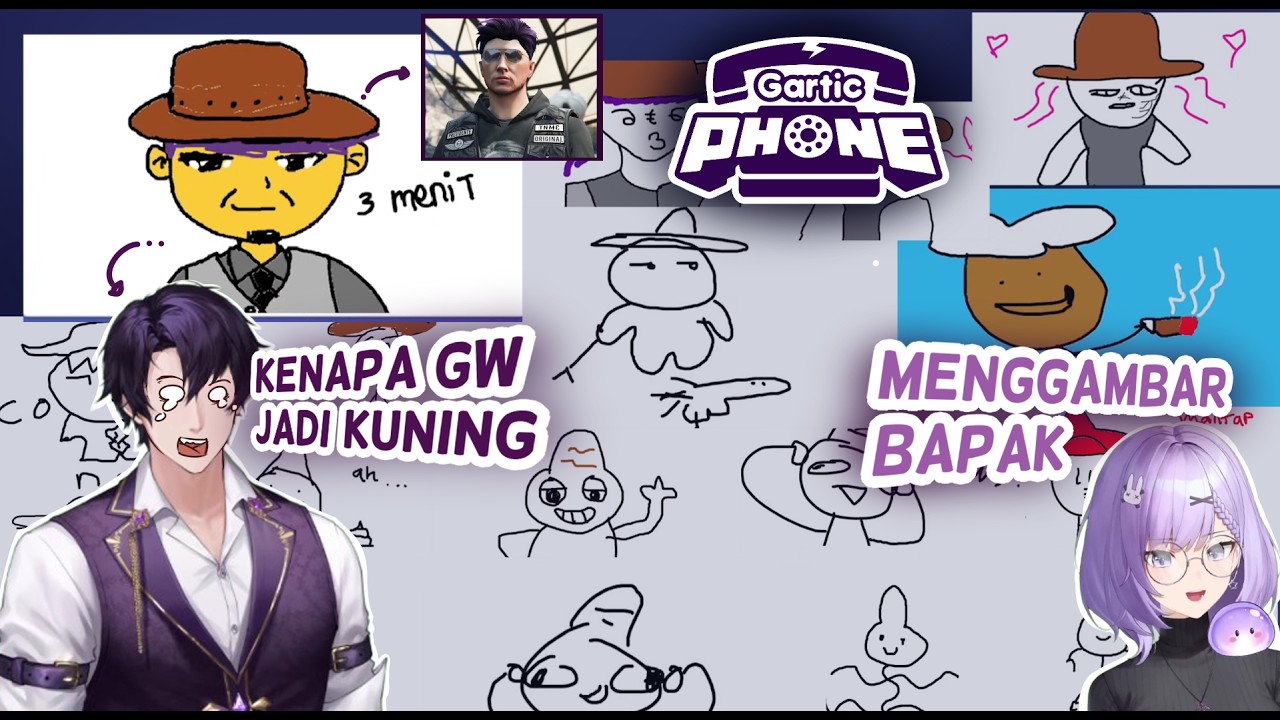 Dari Rion Kenzo jadi ???... | TNMC | GARTIC PHONE |