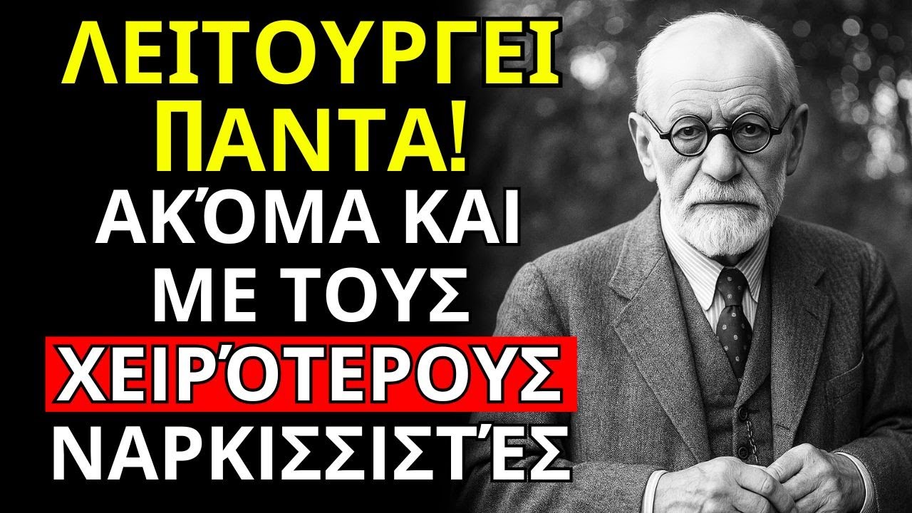 5 Στάσεις Που Κάνουν Έναν ΝΑΡΚΙΣΣΙΣΤΗ Να Σε ΣΕΒΕΤΑΙ (Ακόμα Και ΠΑΡΑ ΤΗ ΘΕΛΗΣΗ Του!) - SIGMUND FREUD