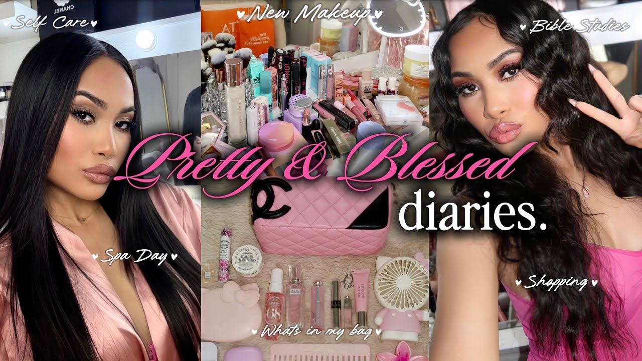 PRETTY & BLESSED DIARIES 🎀 | SPA DAY, SELFCARE, WHATS IN MY BAG, ULTA HAUL, BIBLE STUDIES, & MORE!💋