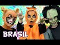Halloween da Família dos Dedos | WigglePop Brasil