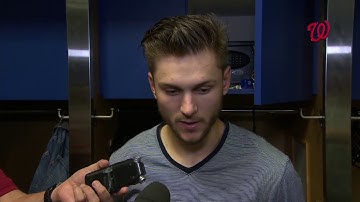 Trea Turner about getting hit in the head