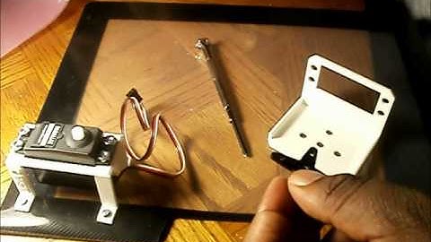 First stages of Arduino controlled Drumming Robotic Arm Kit (DRAK 0.1.1)