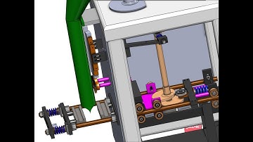 Cup packaging machine-industrial 3D model : machine-world.net P469