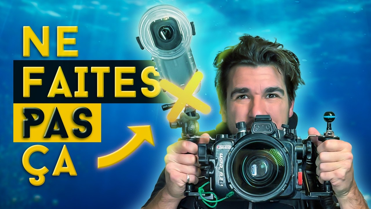 Où Placer une Caméra 360 en Plongée Pour Réussir vos Images Sous-Marine