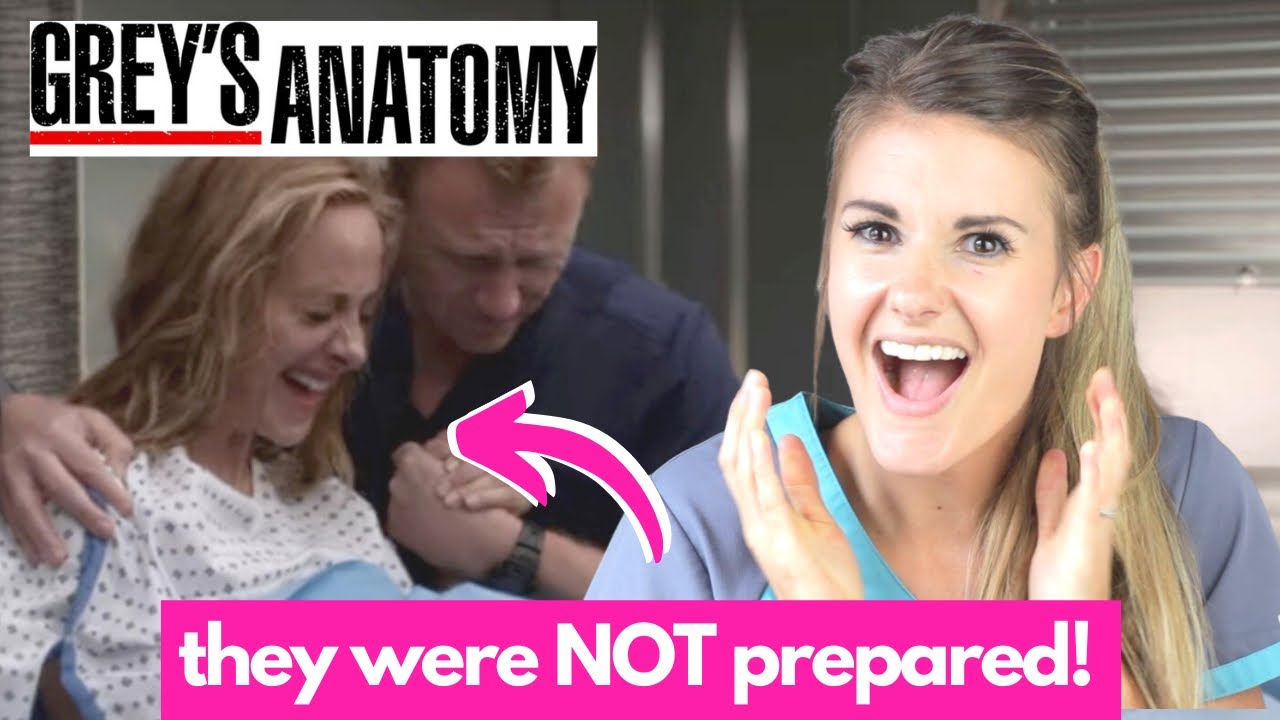 Doctor Reacts: Grey's Anatomy VERY painful birth scene