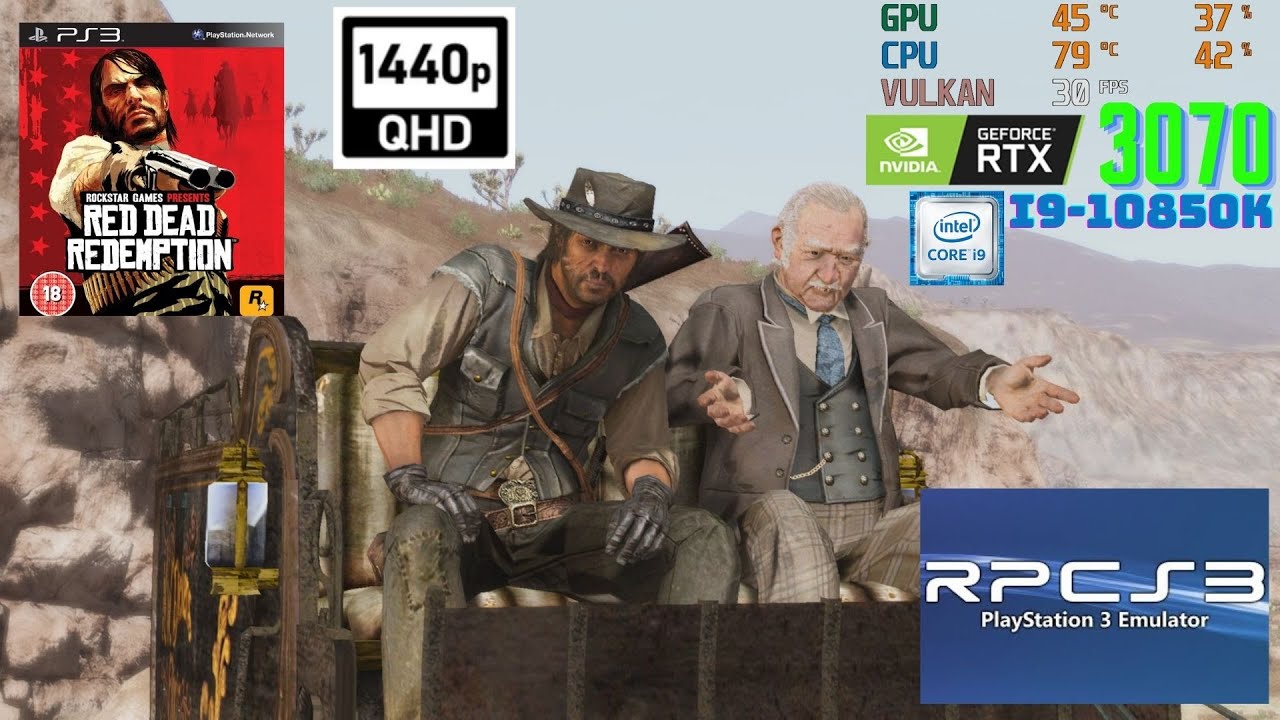 RPCS3 Red Dead Redemption 1440p Can a Swindler Change His Spots