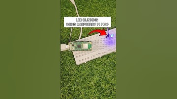 Led Blinking using raspberry pi #shorts