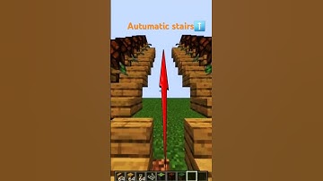 Cầu thang tự động minecraft