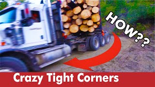 LOGGING TRUCK RIDE ALONG | Thrills in the stunning mountains of Canada