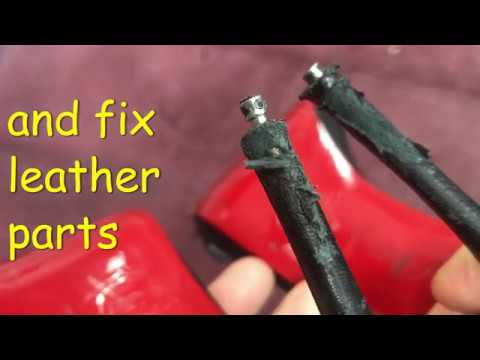 Louboutin Shoe Heel Block Repair — SoleHeeled