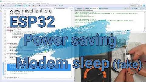 ESP32 practical power saving:  modem sleep real and fake - 3