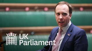 COVID-19 update by Health Secretary Matt Hancock - 14th December 2020