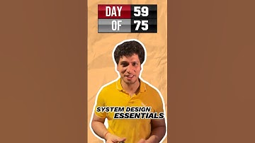 Day 59/75 System Design Challenge 🚀🚀🚀 #systemdesign #75dayschallenge