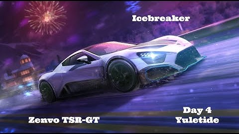 NFS No Limits Icebreaker Zenvo TSR-GT - Day 4 (Yuletide)