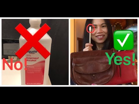 How to Remove Ink Stain from Leather Bags, Purses, Jackets .Easy and not ruin your Leather. It works