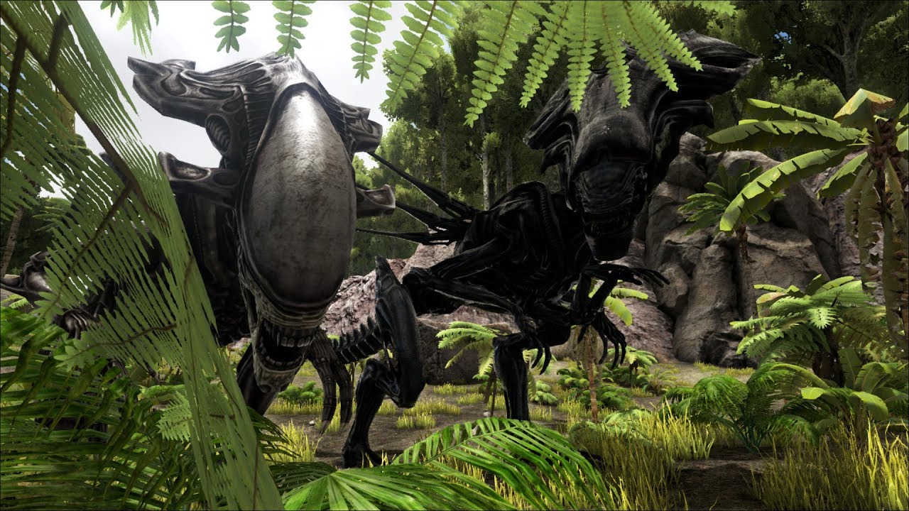 Ark Alien Vs Predator Mod Xenomorph Warriors Praetorians