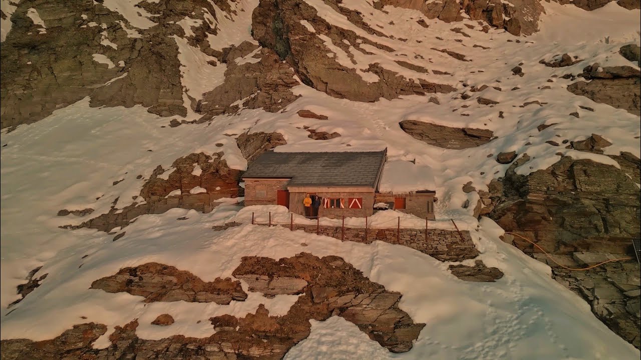 НОЧЬ В ОРЛИНОМ ГНЕЗДЕ МОНТЕ-РОЗА, БИВАК СЕЛЛА, 3029 МТ.