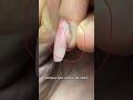 Dentes no canto unha de fibra de vidro #shorts #nails #unhas