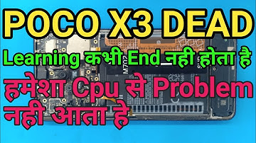 Poco X3 Dead Solution | Poco x3 Dead fault Find and fix it@JYOTSNAMOBILECARE