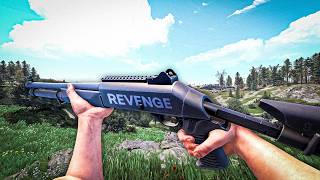 How the M4 SHOTGUN made me go RAMBO against a clan - SOLO VANILLA RUST #9 S159