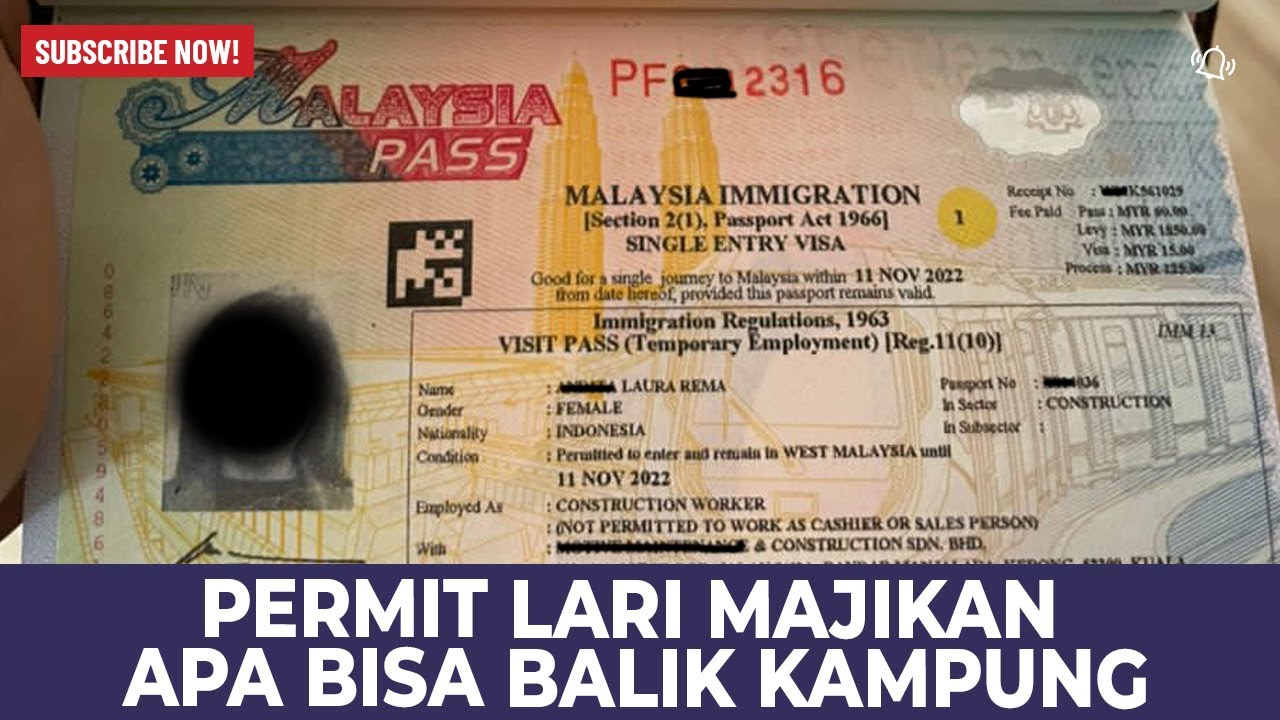PERHATIKAN BAGI YANG LARI MAJIKAN DAN PERMIT MASIH HIDUP.