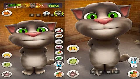 Watch the video about Talking Tom cat funny video/ talking ginger Funny videos/talking tom 🤣