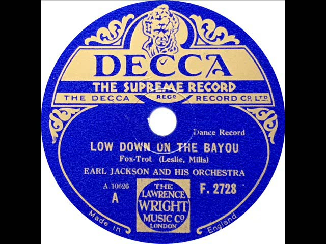 在 YouTube 上观看 Earl Jackson (Mills Blue Rhythm Band) - Low Down On The Bayou