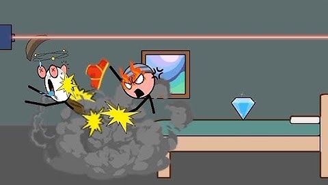 Thief Puzzle (WEEGOON) Level 151-160 Android Gameplay Walkthrough -Funny Stickman Brain Puzzle Game