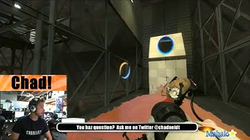 Portal 2 Live Walkthrough with Chad-Part 35
