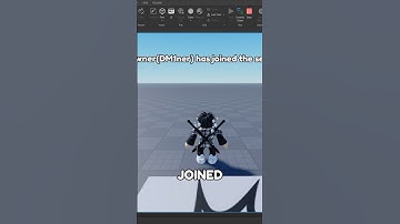 How to make Owner Joined Message in roblox studio tutorial #robloxstudio #robloxstudiotutorial