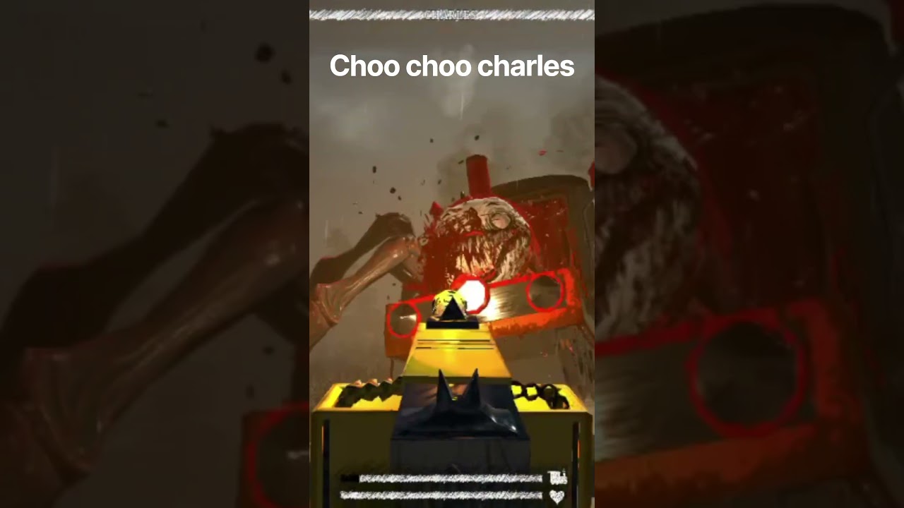 choo choo charles fight #fun #comedy #funnyreels #thriller