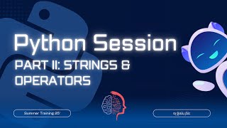 Summer Training 25' Python Part 2