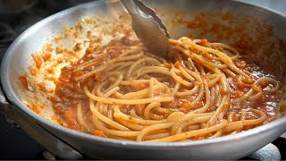 日本人がまだ知らない【ボロネーゼ】肉パスタの概念が変わるソフリットのパスタ