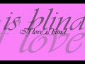 If Love Is Blind by Tiffany