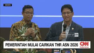 Pemerintah Mulai Cairkan Thr Asn 2026